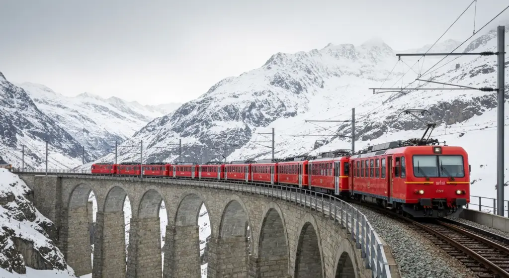 Glacier Express en Bernina Express
